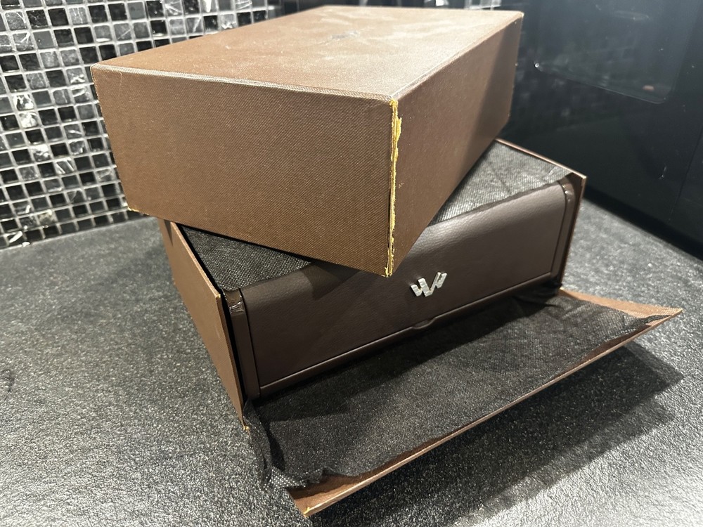 DeWitt Brown Leather & Wood, Watch Box