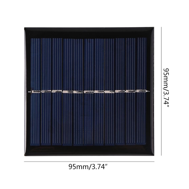 1W 5.5V USB Mini Solar Panel DIY Solar System Solar Power External Battery