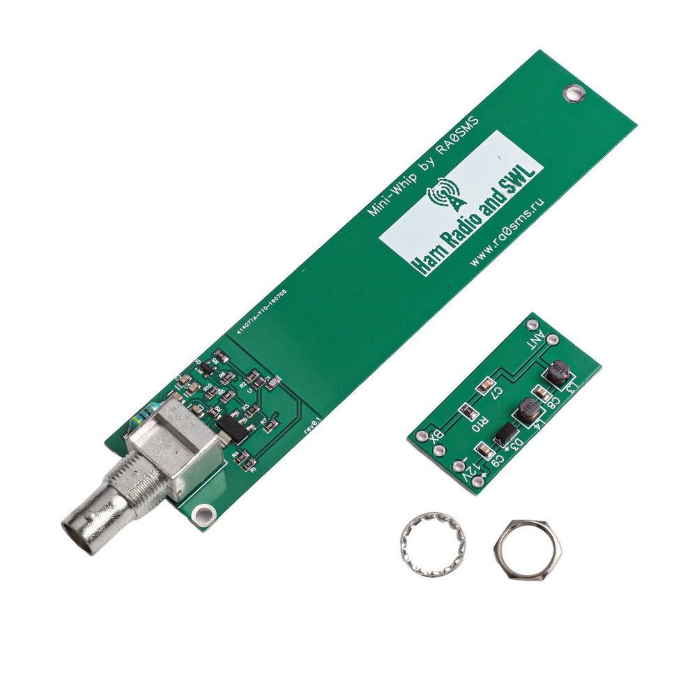 Mini Whip Active Antenna for Easy Installation and Secure Connection (70 chars)