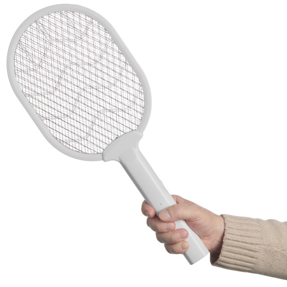 2-Pack: Ermek USB Rechargeable Fly Zapper Racquet