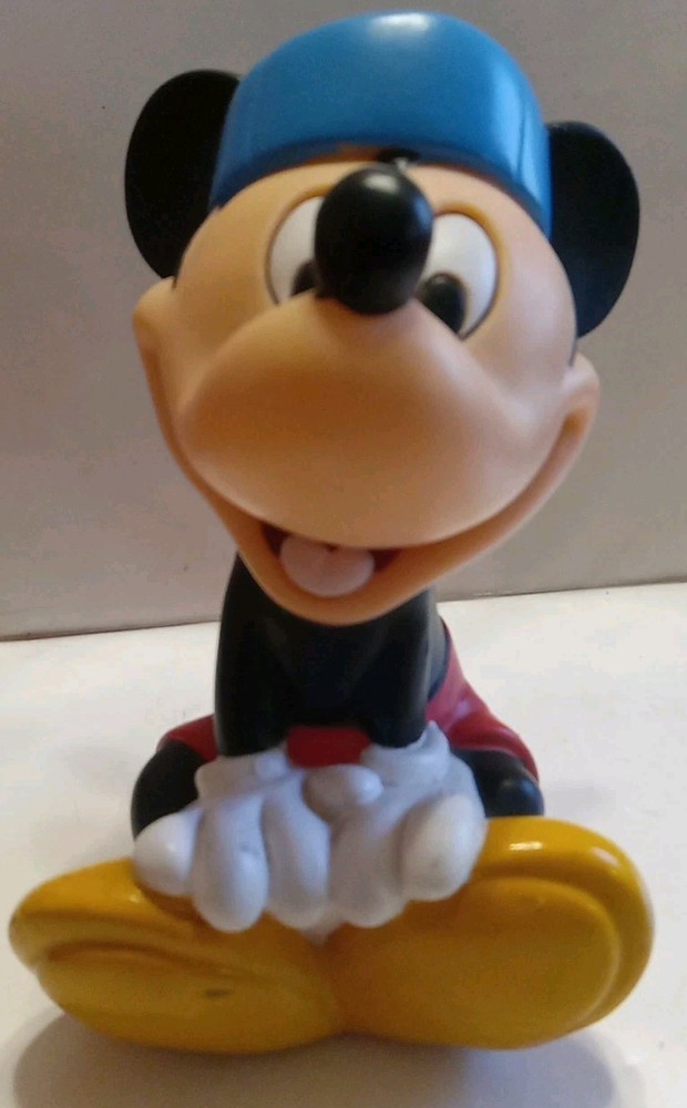 MICKEY MOUSE SQUEAKY TOY PREOWNED 6"
