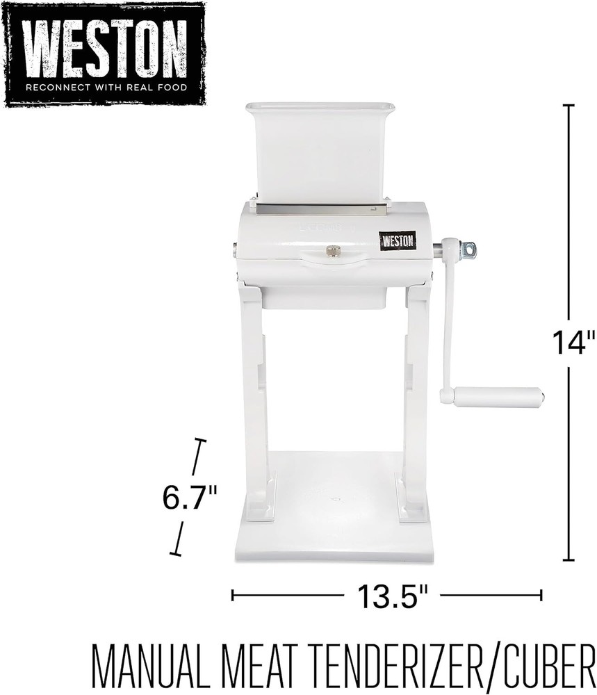 Meat Tenderizer Tool & Heavy Duty Cuber, Quick and Easy Manual Operation For ...