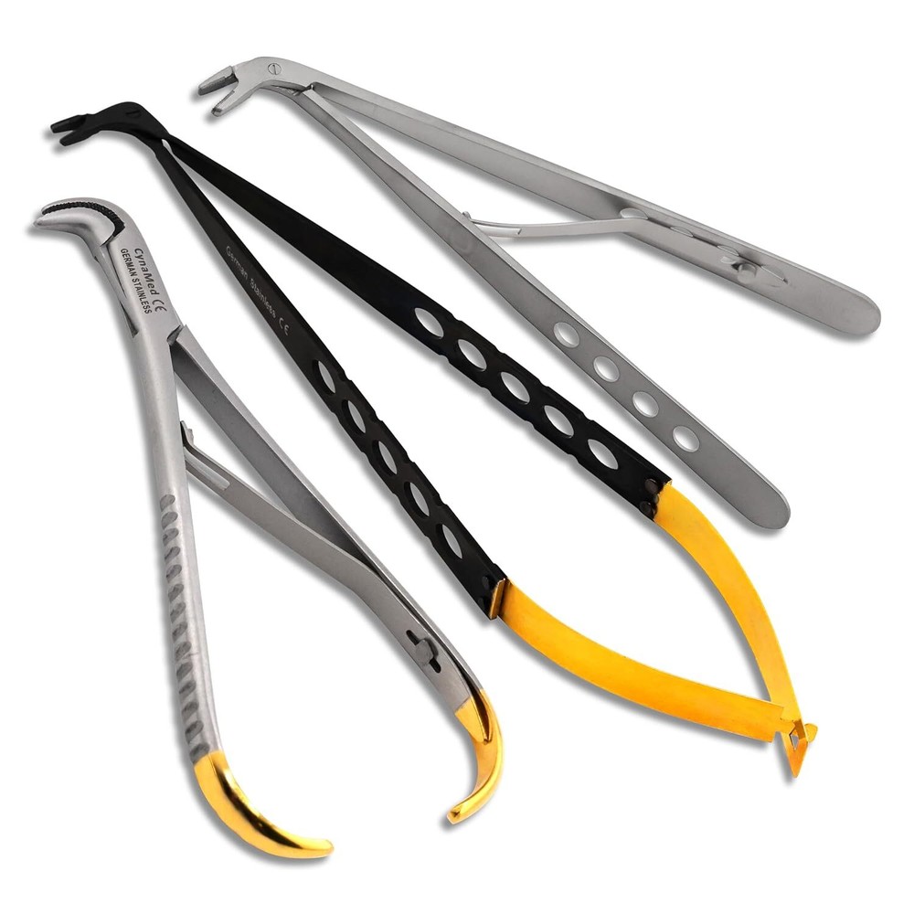 Matrix Band Holding Forceps with Tungsten Carbide Inserts -Secure Grip-Variation