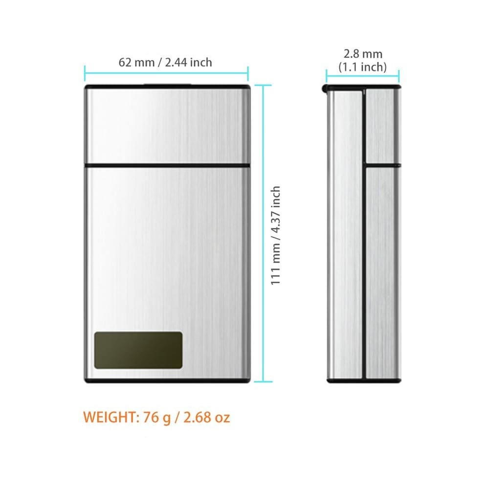 Timed Lock Box – Time Locking Small Container with 999 Hours LCD Display – Po...
