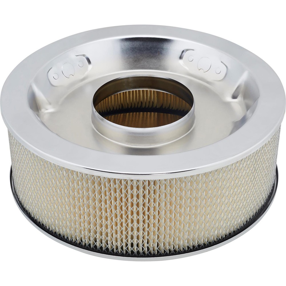 Chrome Deep Dish Air Cleaner, 14 x 5 Inch
