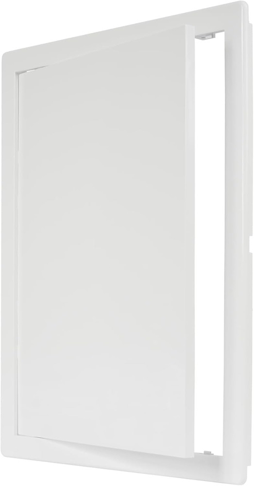 12" X 16" White Plastic Access Panel. Service Shaft Door Panel. Plumbing, Electr