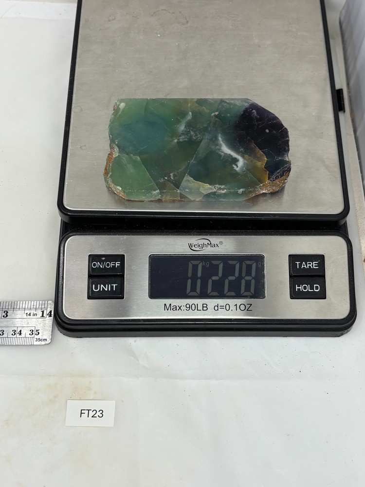 Fluorite slab Cabbing Lapidary Combo Ship Avail