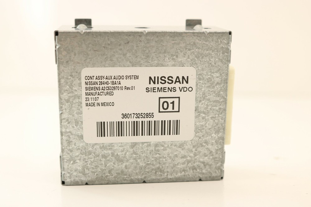 08 G37 COUPE AUX AUXILIARY AUDIO SYSTEM MODULE CONT ASSY-AUX AUDIO SYSTEM