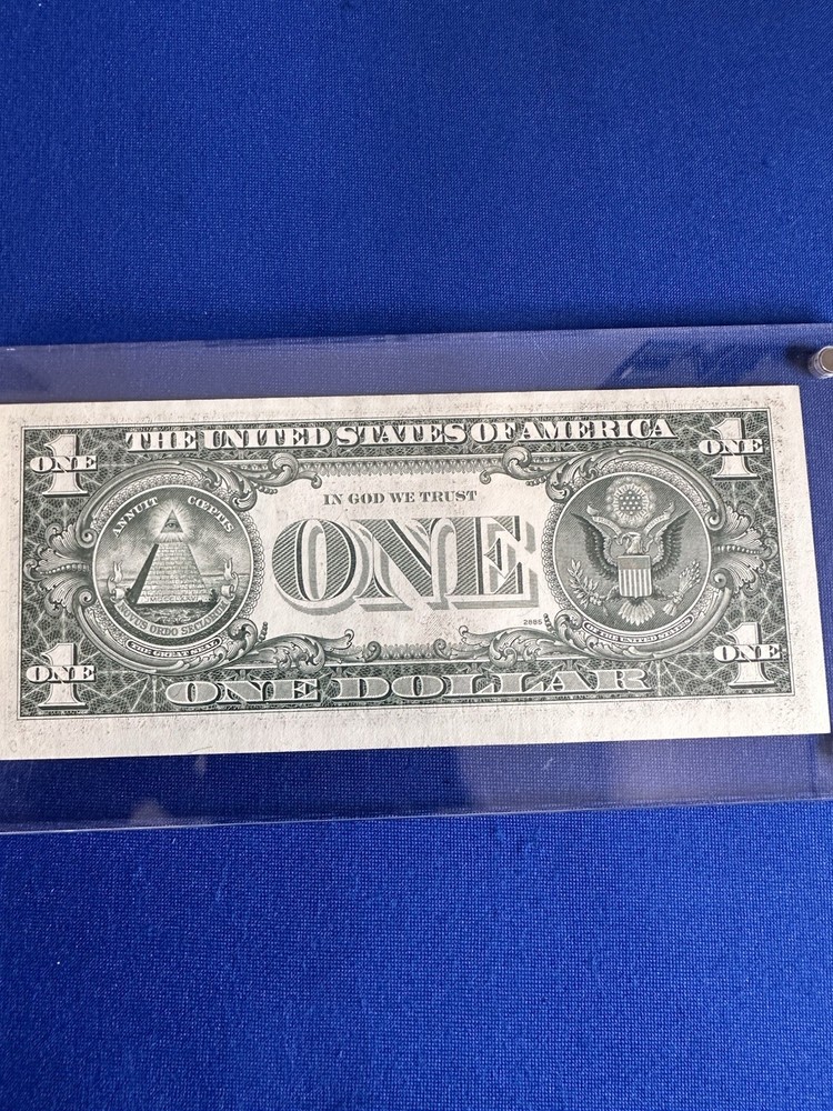 (( ERROR - MISALIGNED )) $1 1977 (CU) FEDERAL RESERVE
