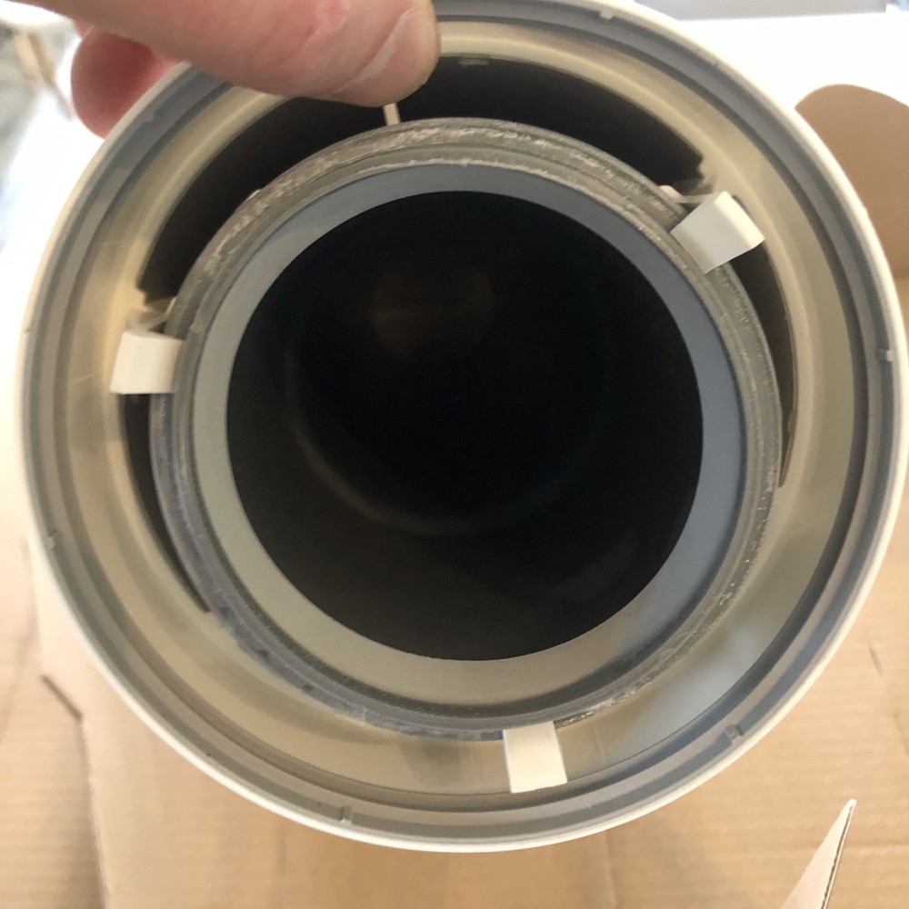 ubbink/Rinnai 224079PP Condensing Vent 19.5-in Pipe Extension, White