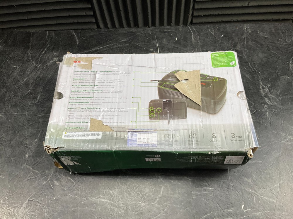 APC BackUPS ES 650VA BE650G1 ❤️️ ✅ ❤️ ✅ ❤️️ ✅ ❤️ NEW! OPEN BOX!