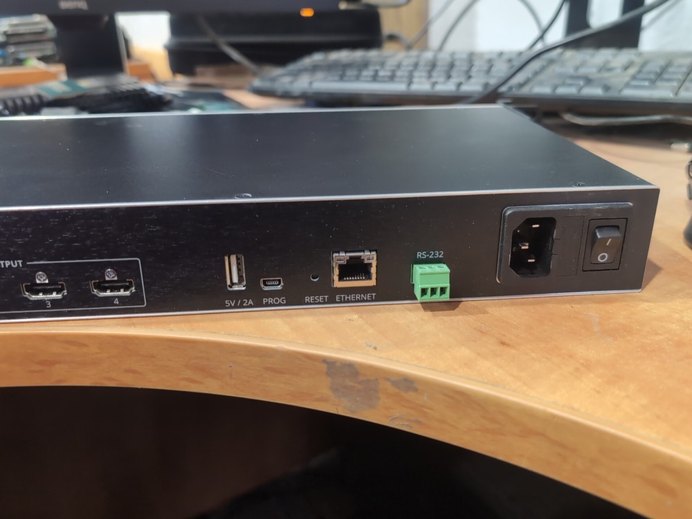 Kramer VS-44H2 4x4 4K HDR HDCP 2.2 Matrix Switcher