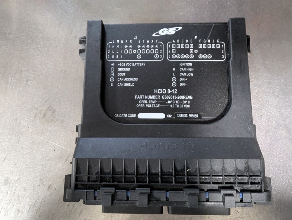 GS EFECTOR High Current I/O Module Controller Hydraulic Valve Driver PLC Input