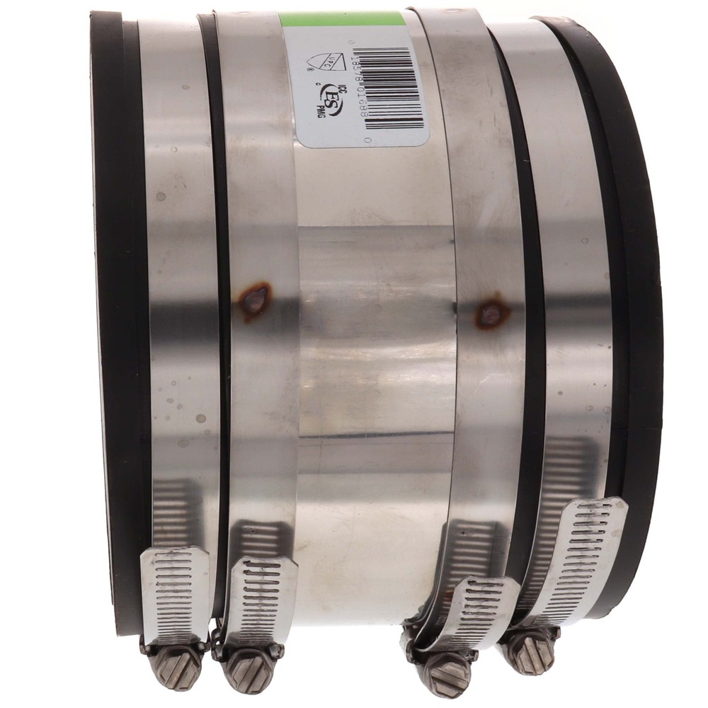 FERNCO 1051-44RC Coupling 4" PVC 4.3 PSI Asbestos Cement/Plastic Connection