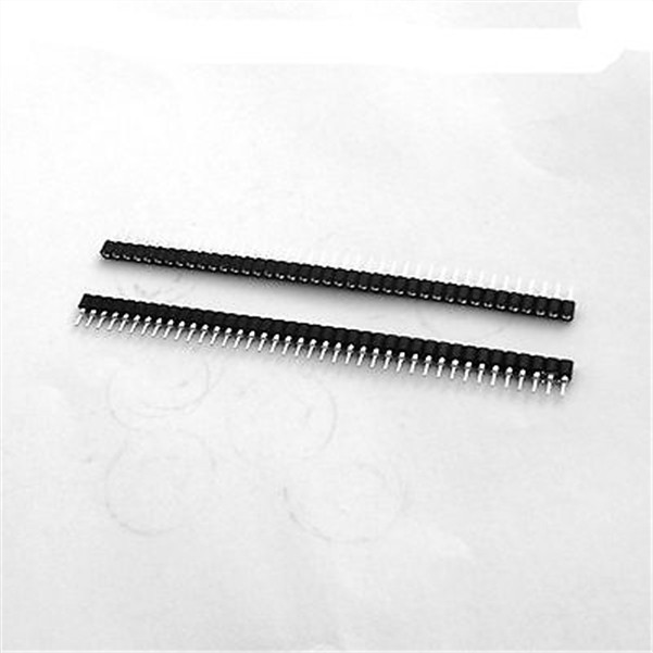 10PCS 1X40 Pin Round Single Row Ic Socket Female Pin Header fr