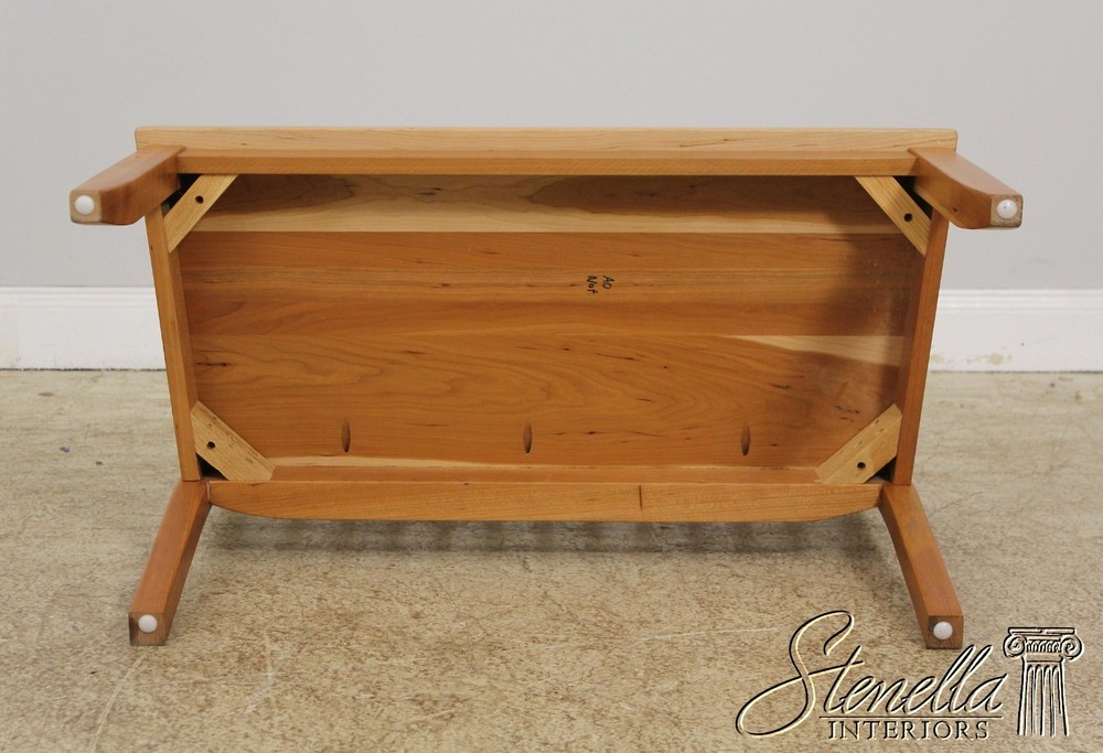 F56335: Country Design Solid Cherry Bench Or Settee