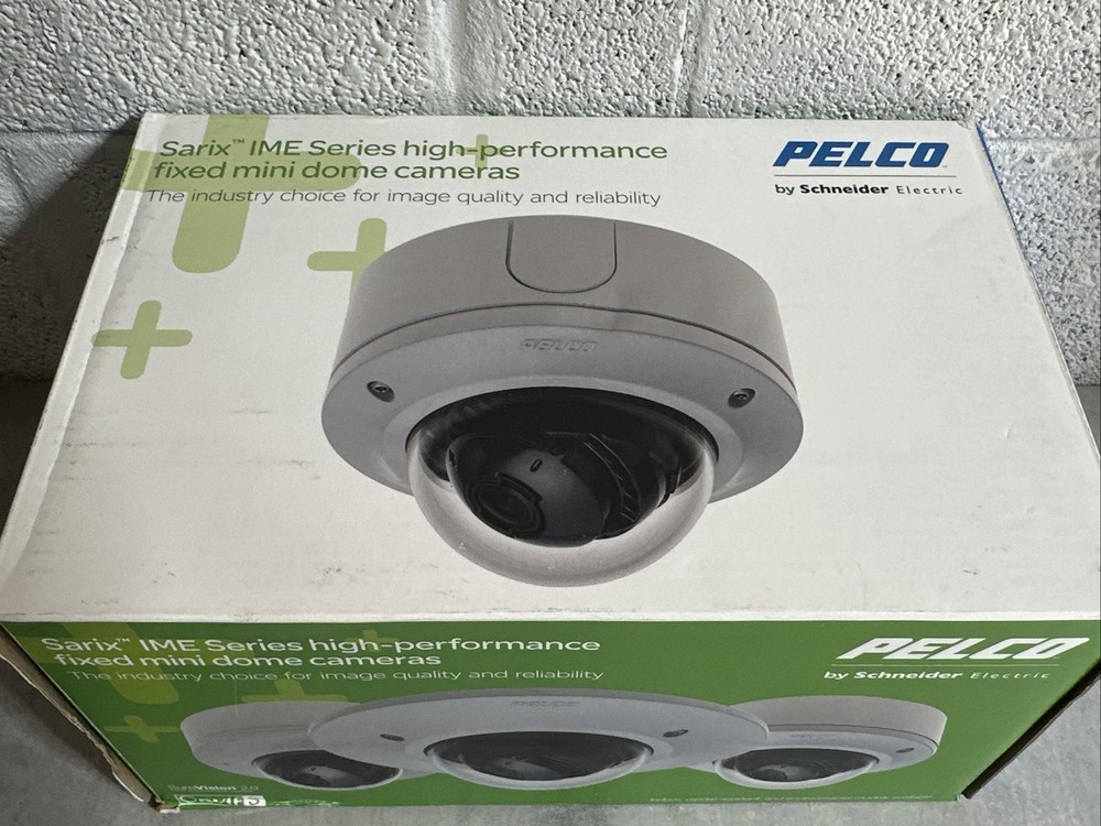 New Open Box - Pelco Sarix IME219-1VS 2MP Fixed Mini Dome Camera