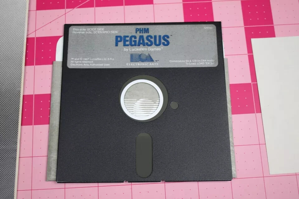 COMMODORE 64 PHM PEGASUS-LUCASFILM-ELECTRONIC ARTS