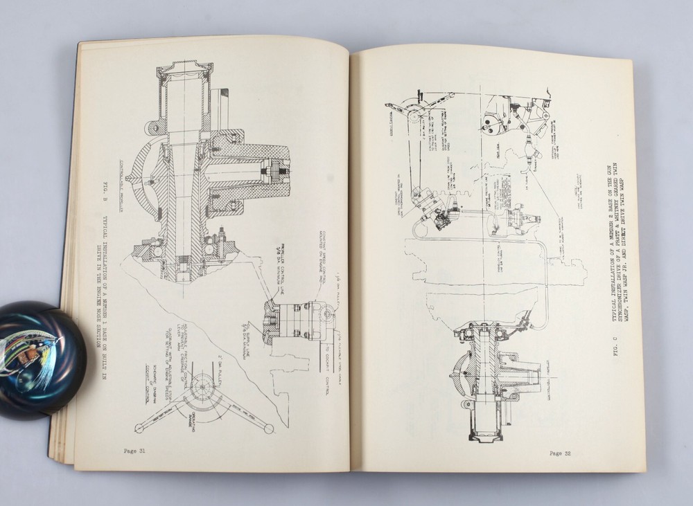 1938 Hamilton Standard Propellers Constant Speed Control Service Manual 121-A