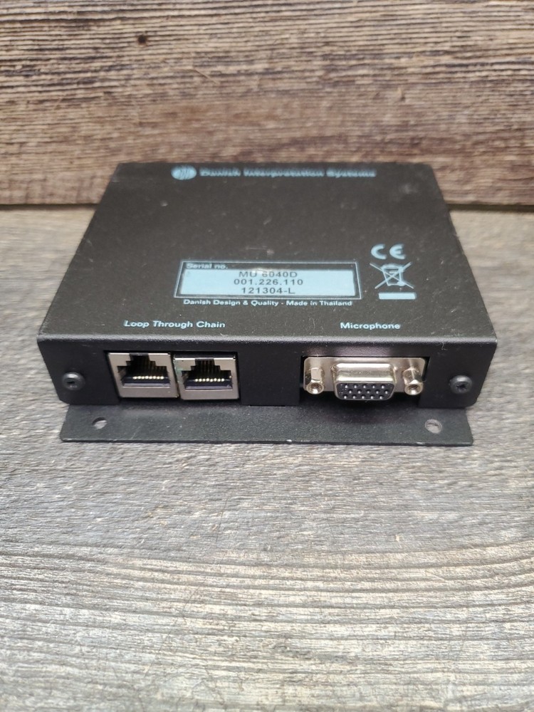 Danish Interpretation Systems MU 6040D MICROPHONE INPUT MODULE