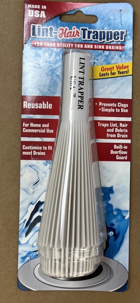 Laundry Drain Lint Trapper (3pk)