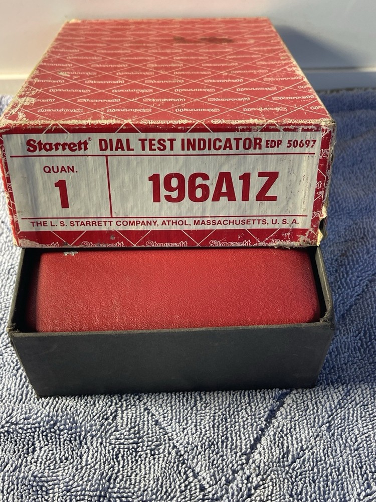Starrett 196A1Z Universal Dial Test Indicator Kit