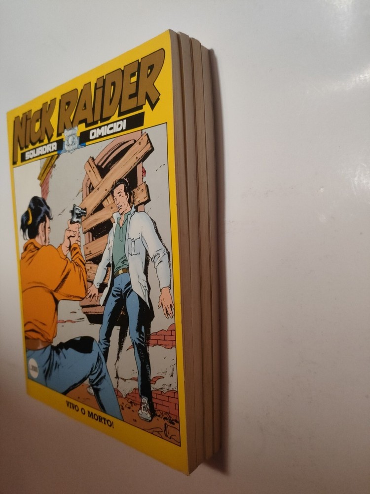 Nick Raider Numbers 32/33/34/35 Comic Book Lot