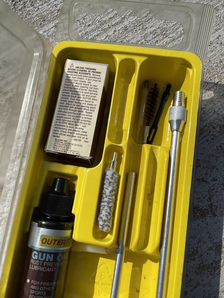 Vintage OUTERS Universal Gun Cleaning Kit BLH+