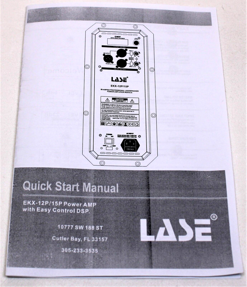 LASE Replacement Amplifier Module Electro Voice EV EKX 12P/15P Power Speaker DSP