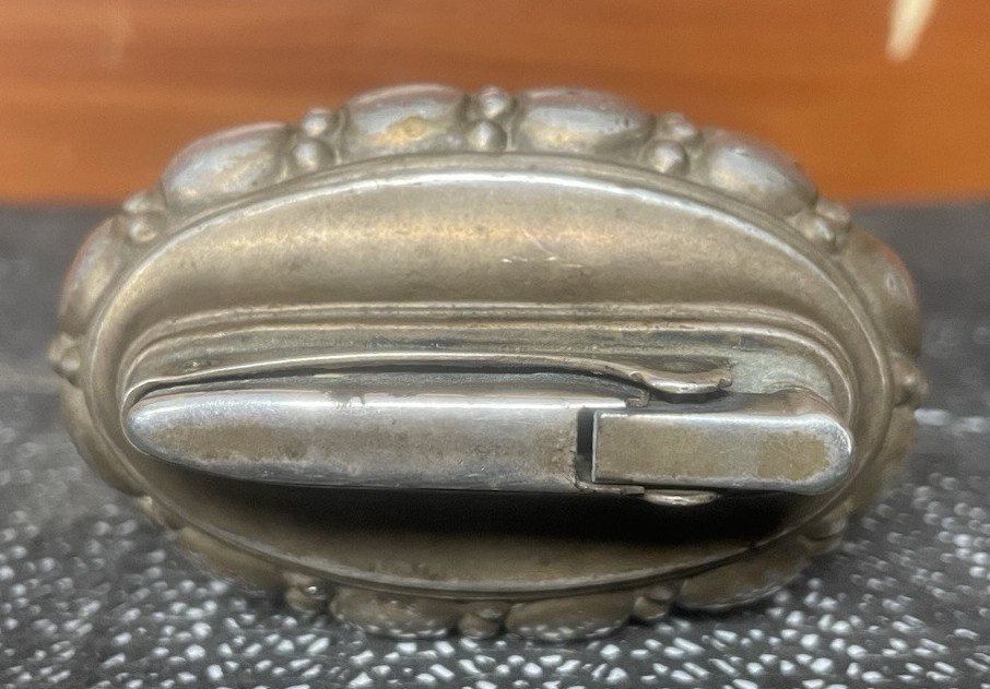 Ronson Crown Silver Plated Table Lighter