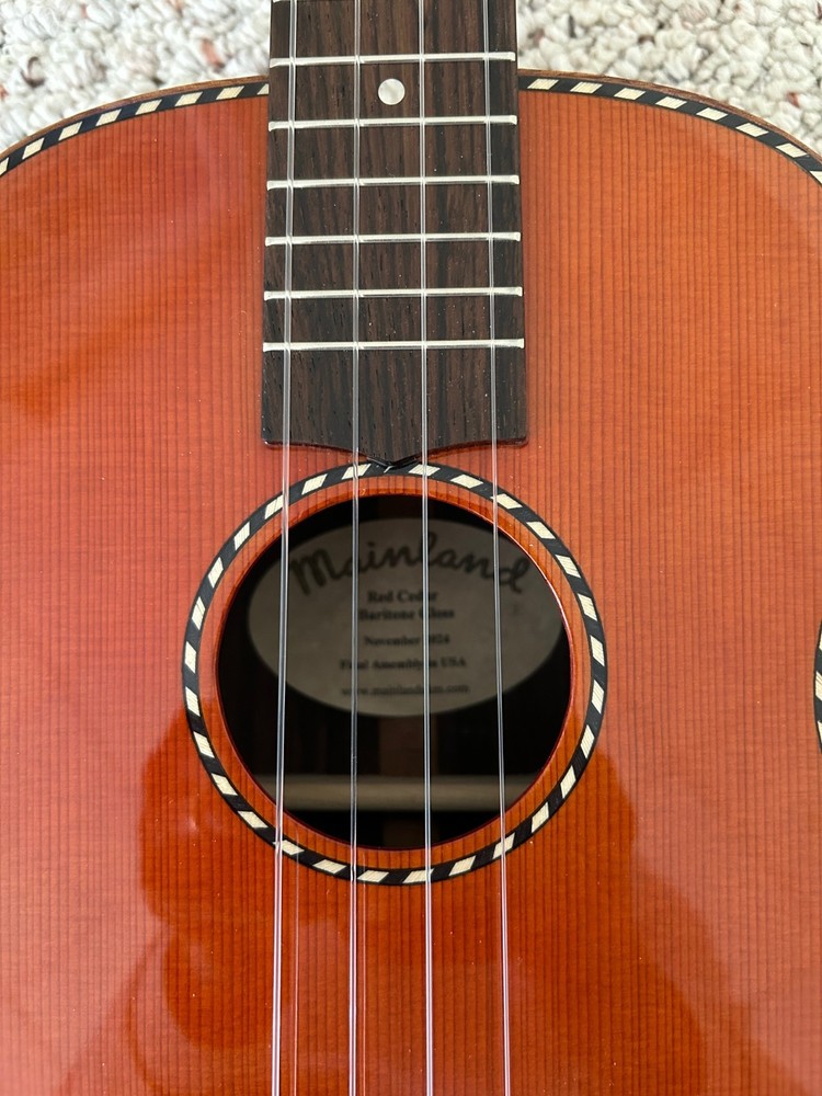 Mainland Red Cedar Baritone Ukulele