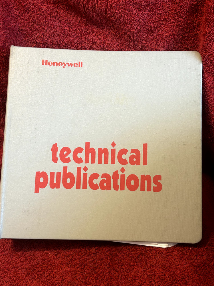 HONEYWELL TECHNICAL PUBLICATIONS MANUAL