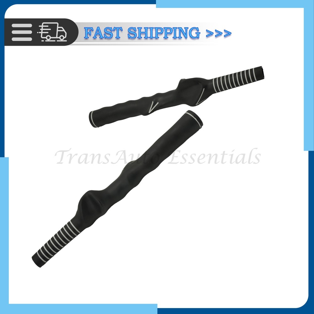 2PC Right-Hand Standard Golf Swing Training Grip Teaching Aid Warm Up Trainer