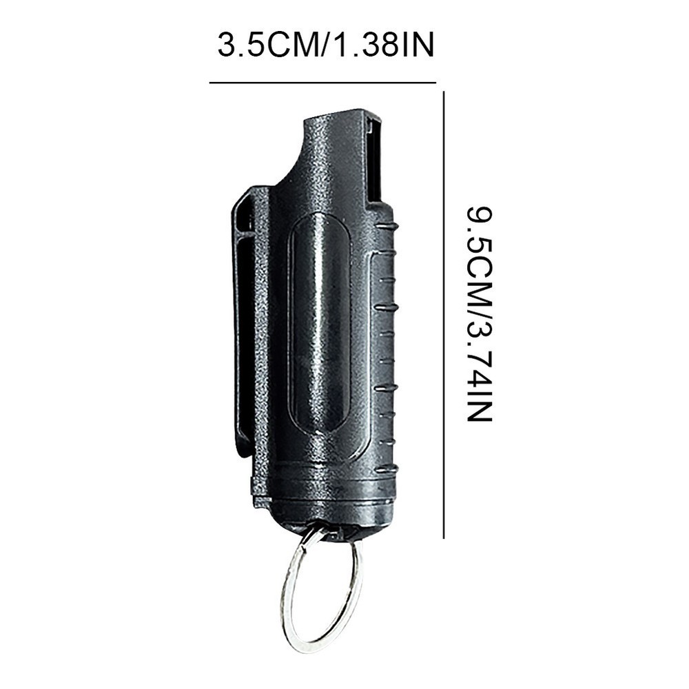 Compact Pepper Spray Keychain for Self-Defense