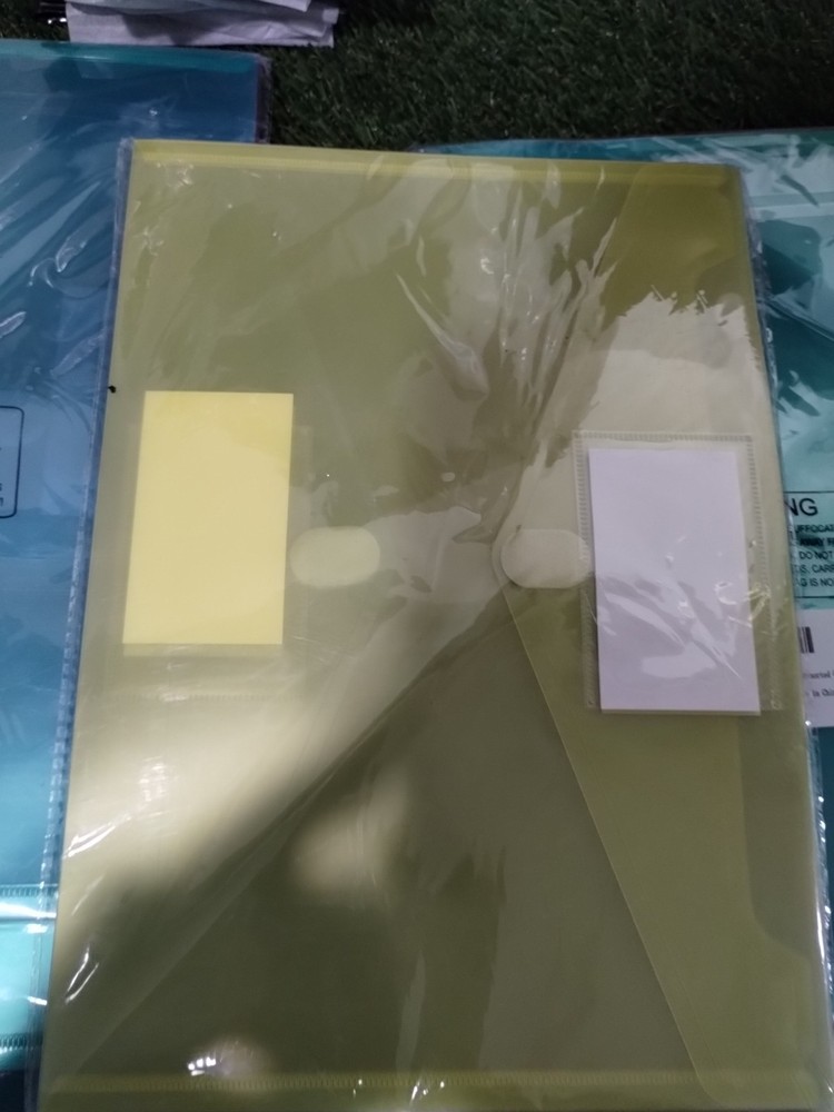 70 PCS Plastic File Folders Envelopes for Documents, School Office Reusable