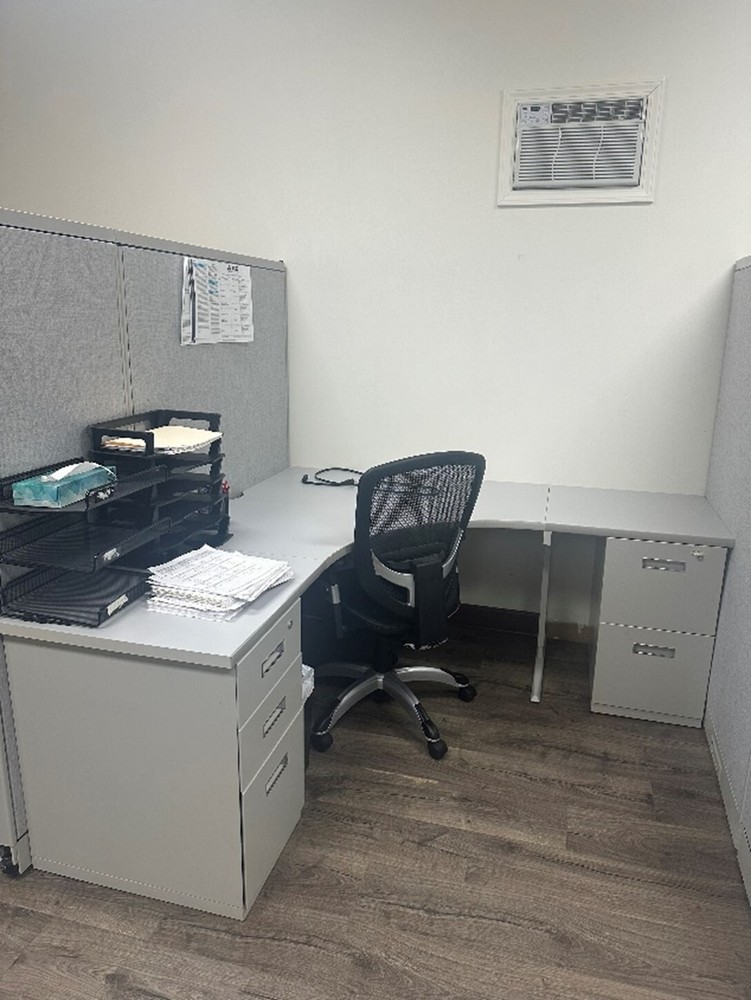 14 Office Cubicles, Desks and Storage that are Used