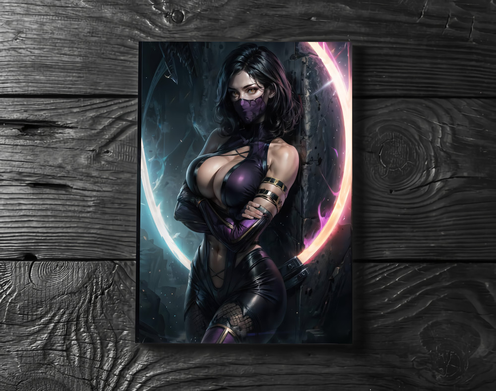 Mileena Mortal Kombat Poster Print - No Frame
