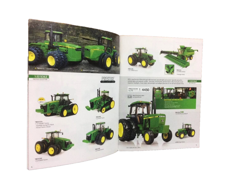 2012 John Deere Pocket Ertl Toy Book