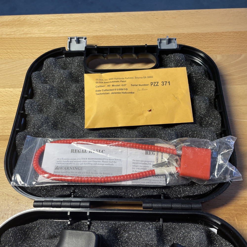 Glock Gun Storage Case Plus Extra for Glock G27