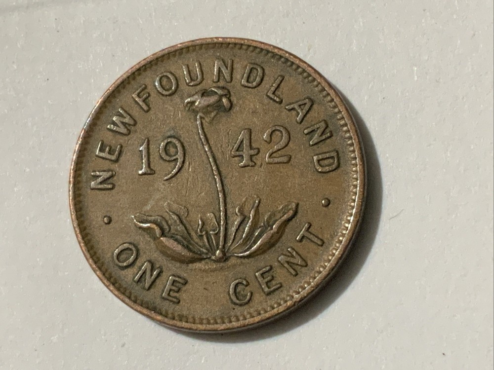1940 Newfoundland Small Cent 4 Coins
