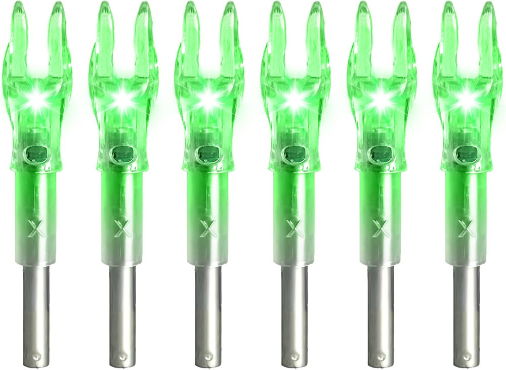 6Pack X Lighted Nocks for Arrows