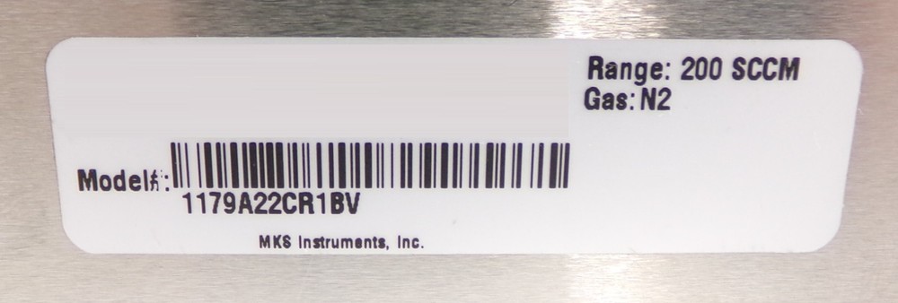 MKS Instruments 1179A22CR1BV Mass Flow Controller AMAT 3030-09623 Lot 2 Working