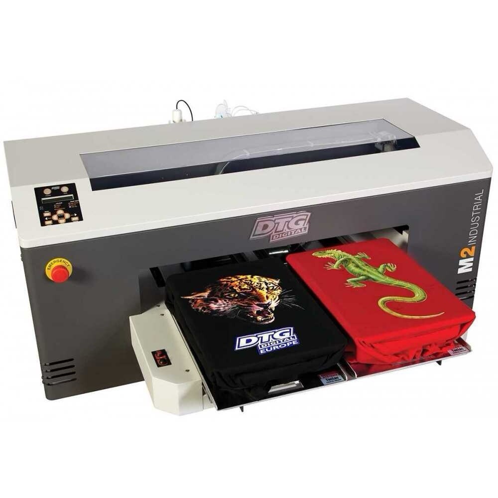 DTG M2 printer Direct To Garment Apparel Digital Printing Machine Working
