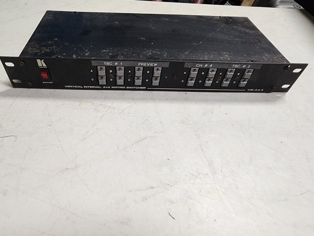 Kramer Vertical Interval VIS-4x4 Matrix Switcher