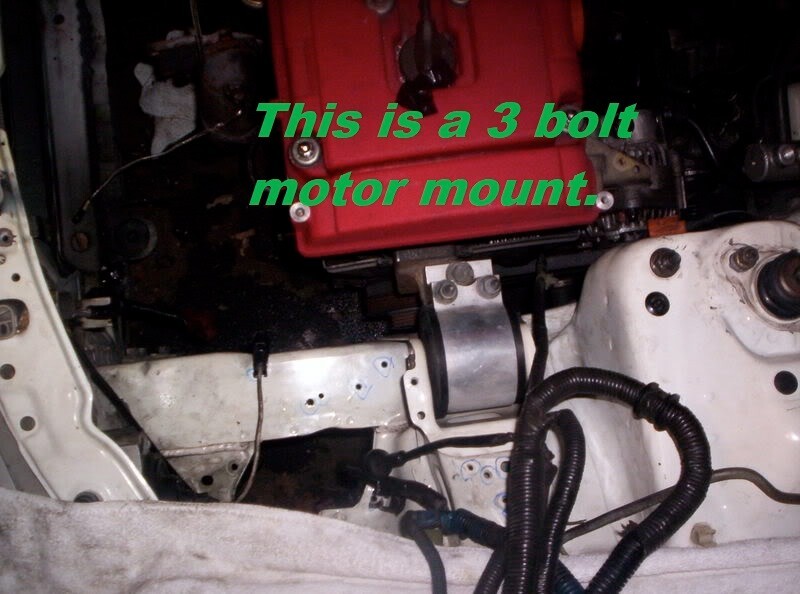 1320 performance auto to manual motor mount kit 3 bolt integra Dc2 75A Silver