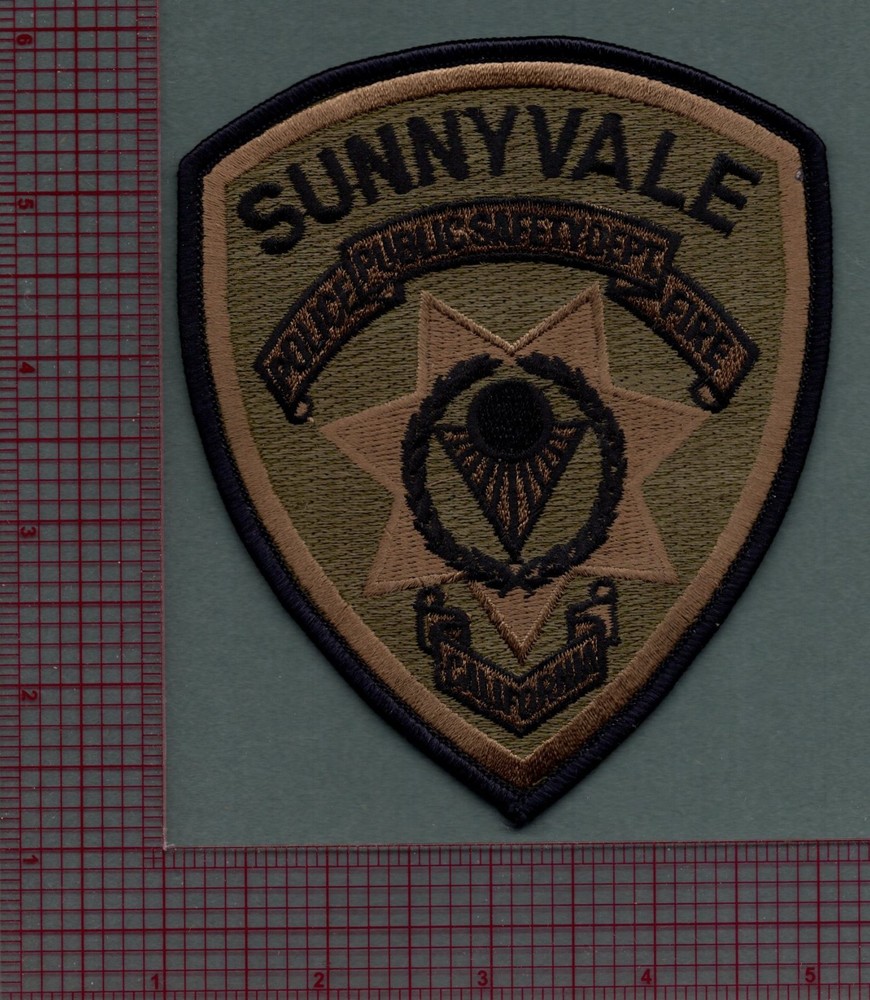 Sunnyvale California Police Patch