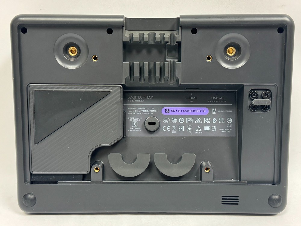 Logitech Tap IP Video Conferencing Touch Controller VU0053 - NO A/C ADAPTER