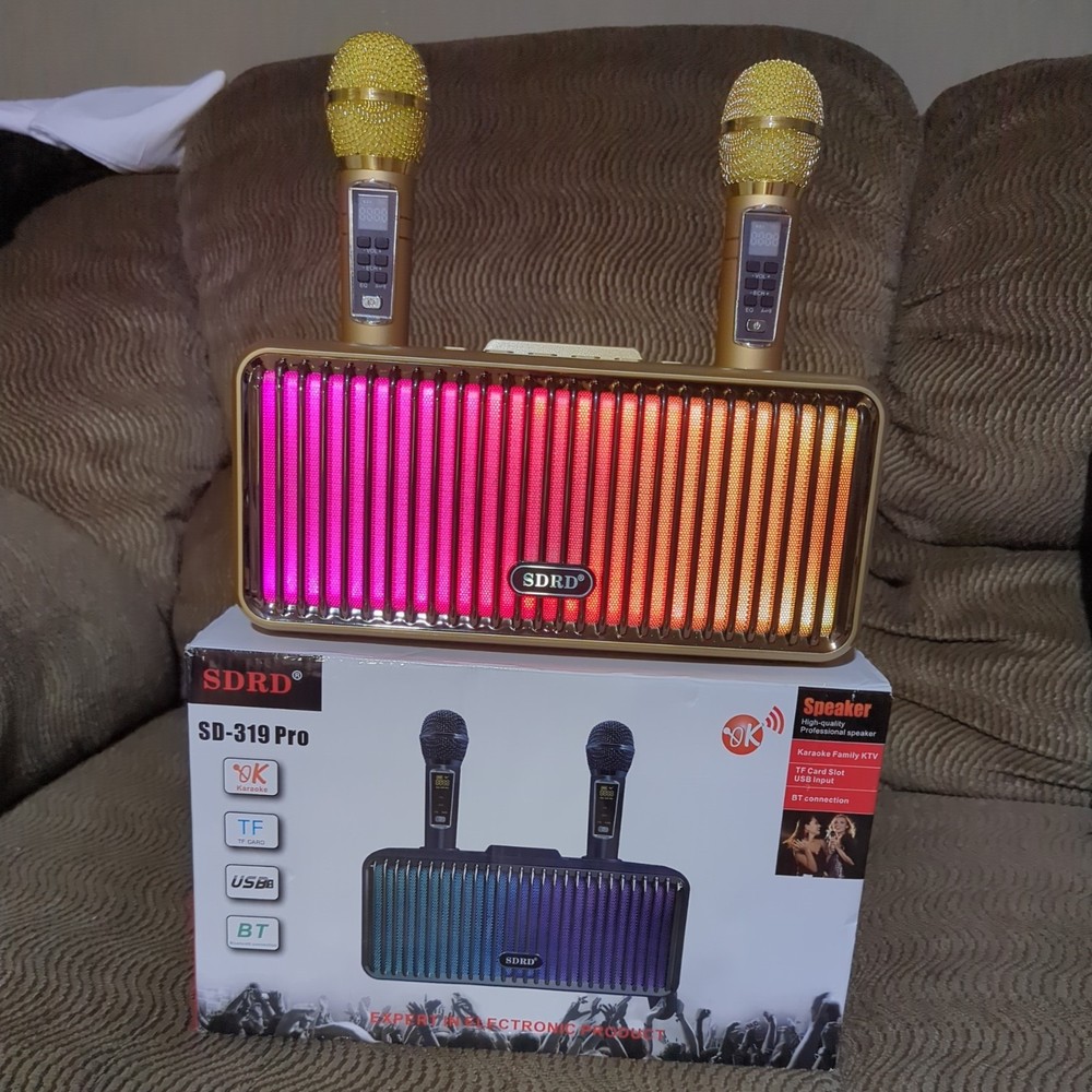 SDRD SD-319 Gold  Karaoke Machine
