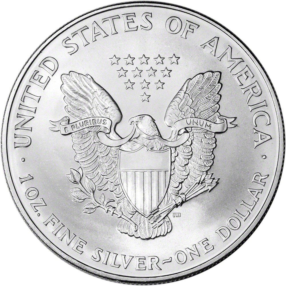 1996 American Silver Eagle Coin - NGC MS69