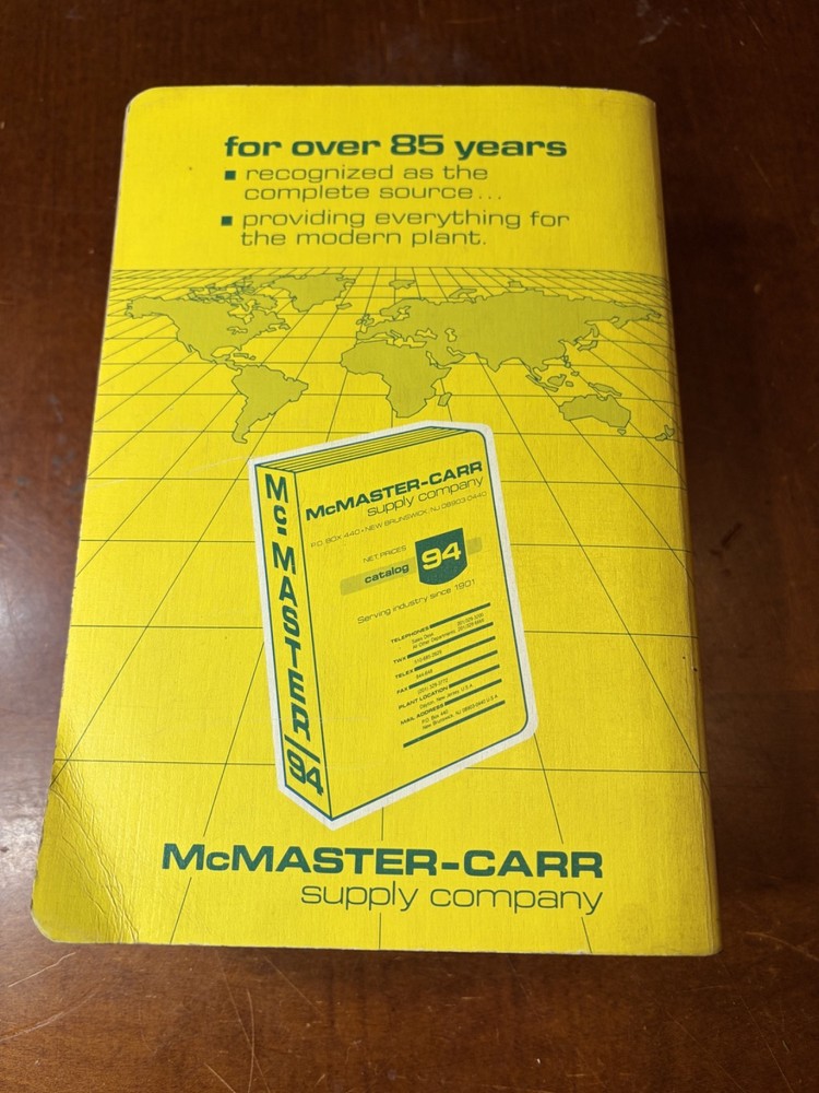 1988 McMaster-Carr Supply Company Catalog 94